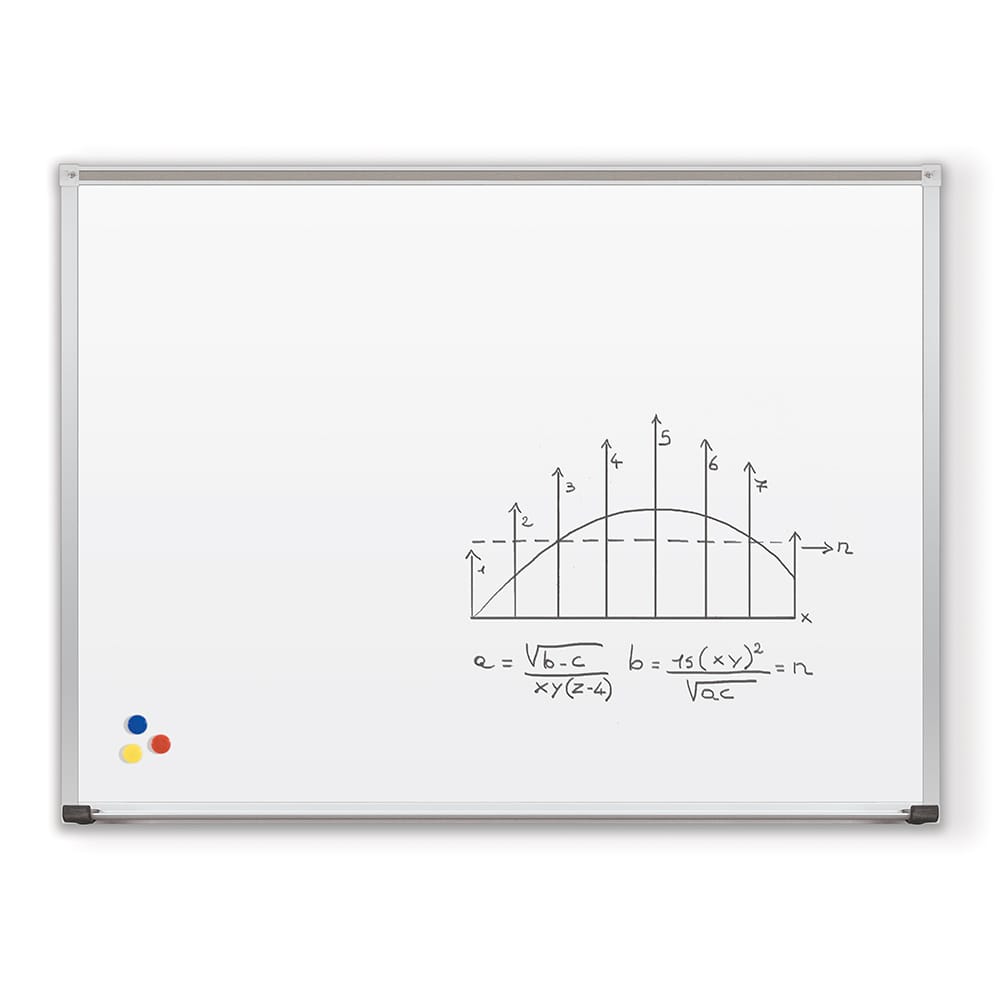 Porcelain Steel Whiteboard – Deluxe Aluminum Trim catalog photo