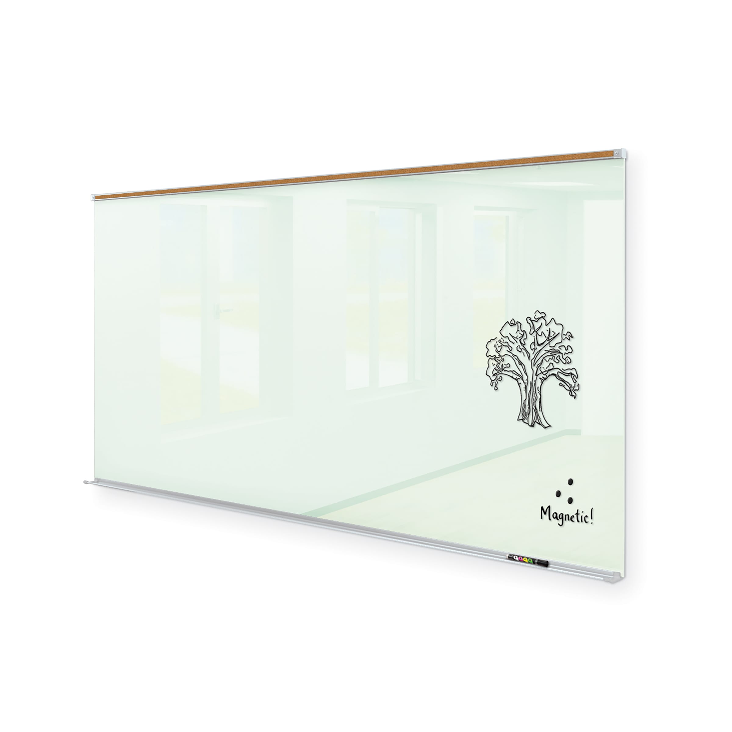 Liso Classroom Series Glass Wall by MooreCo